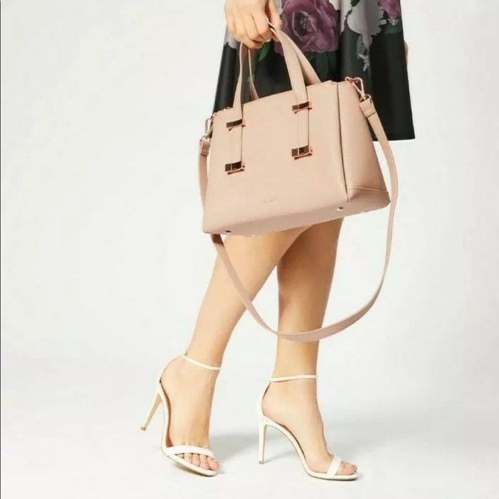 Ted Baker Julieet Leather Shoulder Strap Tote Bag